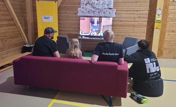 Gamingturnering Bodø Røde Kors Ungdom LAN