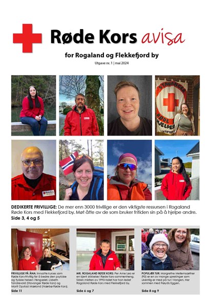 Røde Kors-avisa vår 2024